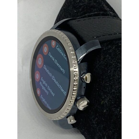 Fossil Gen 3 Authentic Genuine Smart Watch Custom Band FTW4004 LT145 - Picture 4 of 12